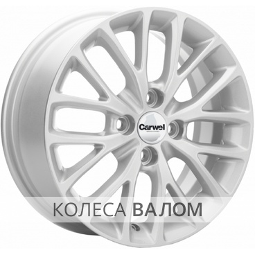Khomen Wheels KHW1506 (15_Rio II) 6x15 4x100 ET46 54.1 F-Silver
